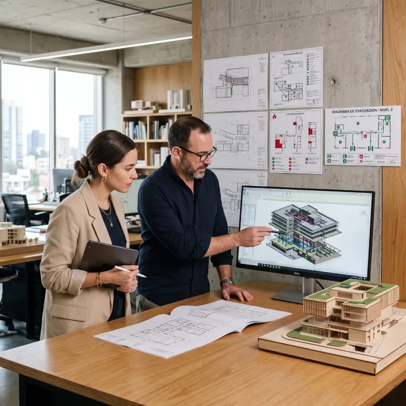 Consultoría especializada en Seguridad Humana NFPA y NSR-10 para proyectos de construcción